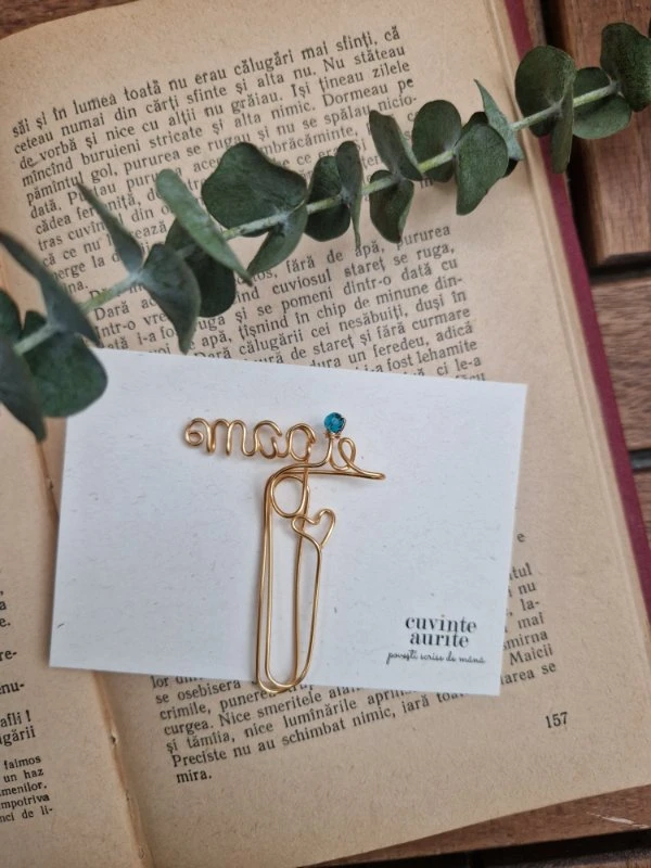 Semn de carte agrafă - imagine 8